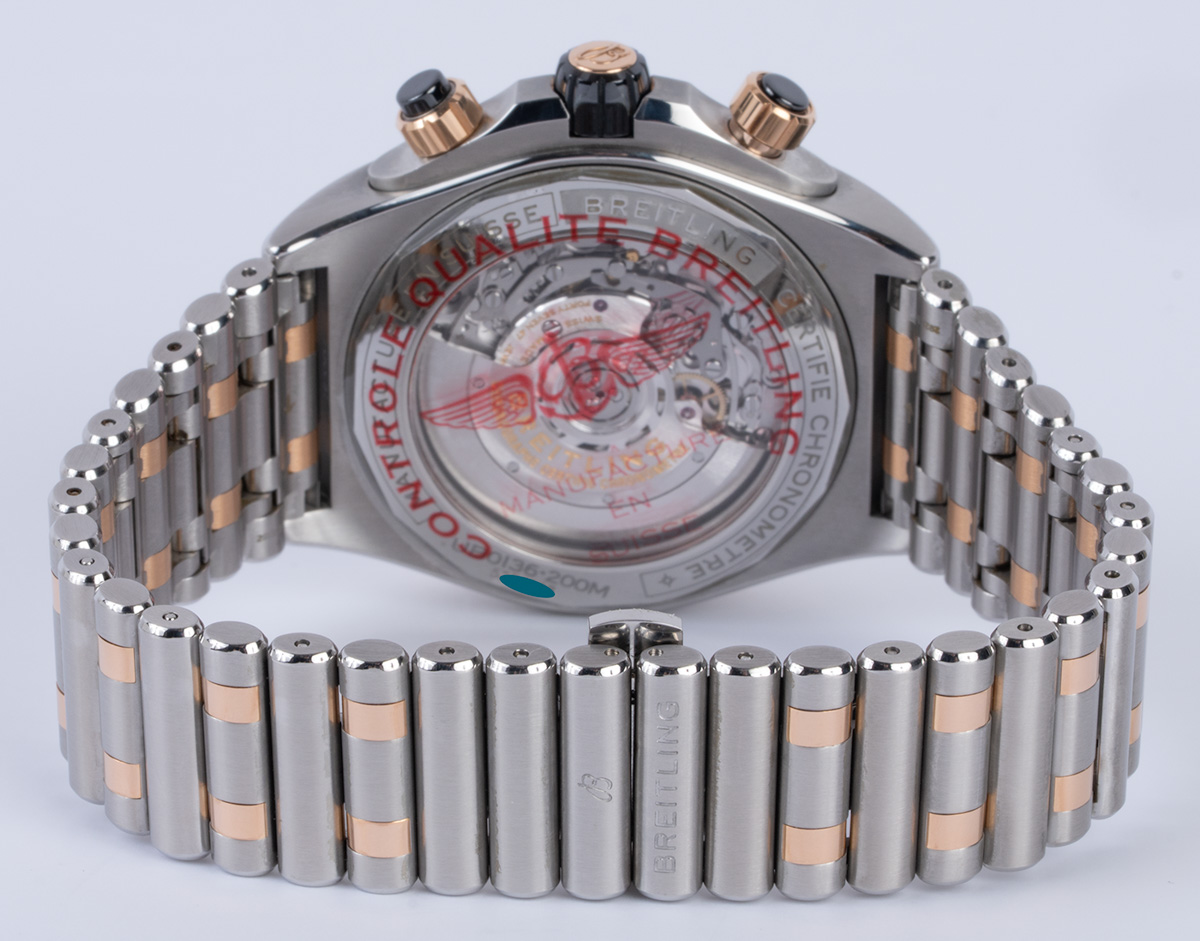 Bracelet Acier Inox 22mm Rouleaux Bullet Pour Breitling Chronomat B01 - Argenté, Qualité Premium