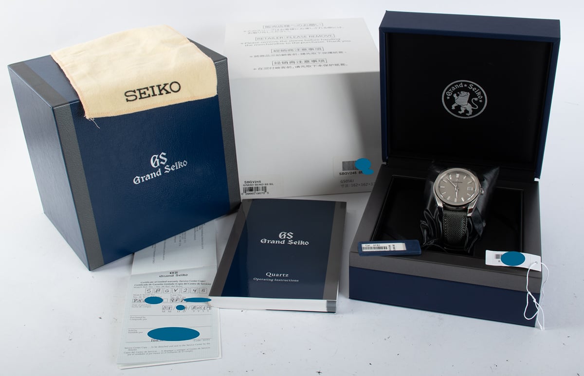 Grand Seiko - Sport Collection 'Grey Beast' : SBGV245 : SOLD OUT : gray dial