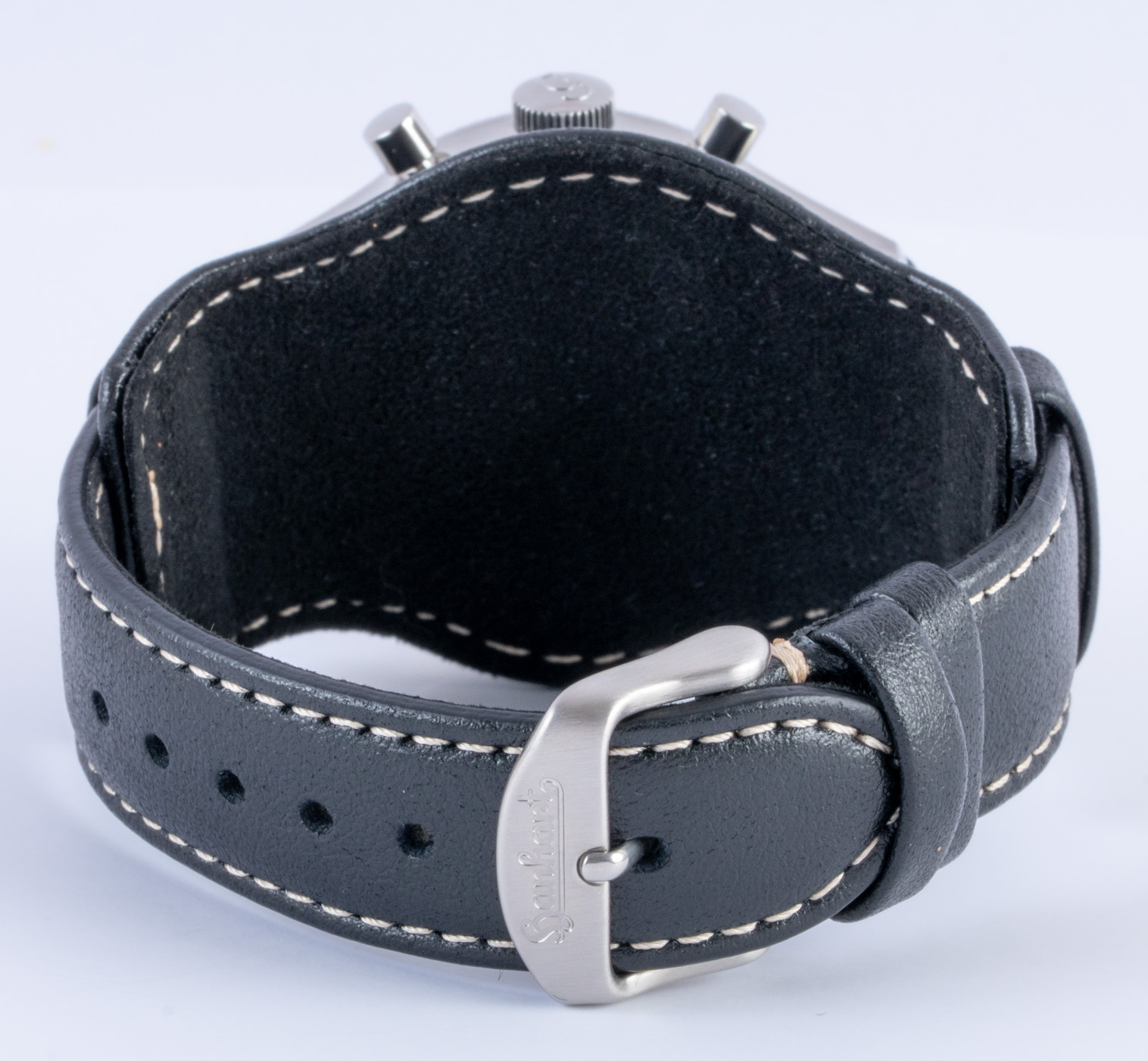 Hanhart 417 ES 1954 Reverse Panda Flyback H701.211-7010 - 2023