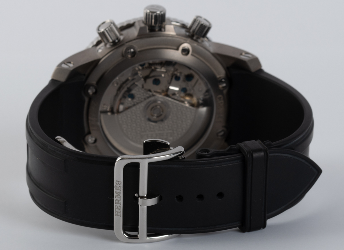 Hermes Clipper Chronograph Titanium Automatic Diver Men's Watch CP2.94