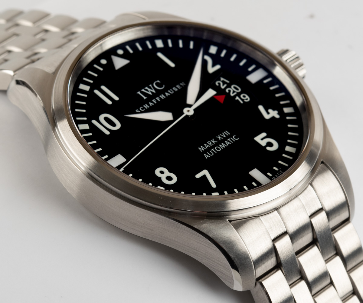 IWC - Mark XVII : IW326504 : SOLD OUT : black dial on Stainless