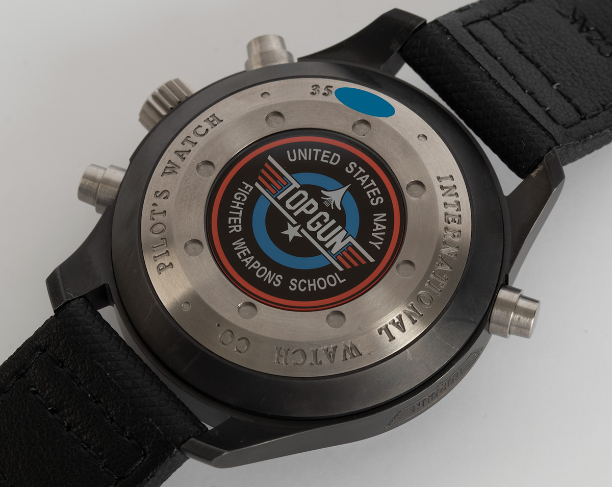 IWC - Pilot's Watch Doppelchronograph Edition 'TOP GUN' : IW379901 ...