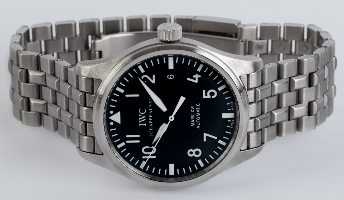 IWC - Pilot's Mark XVI : IW325504 : SOLD OUT : black dial on