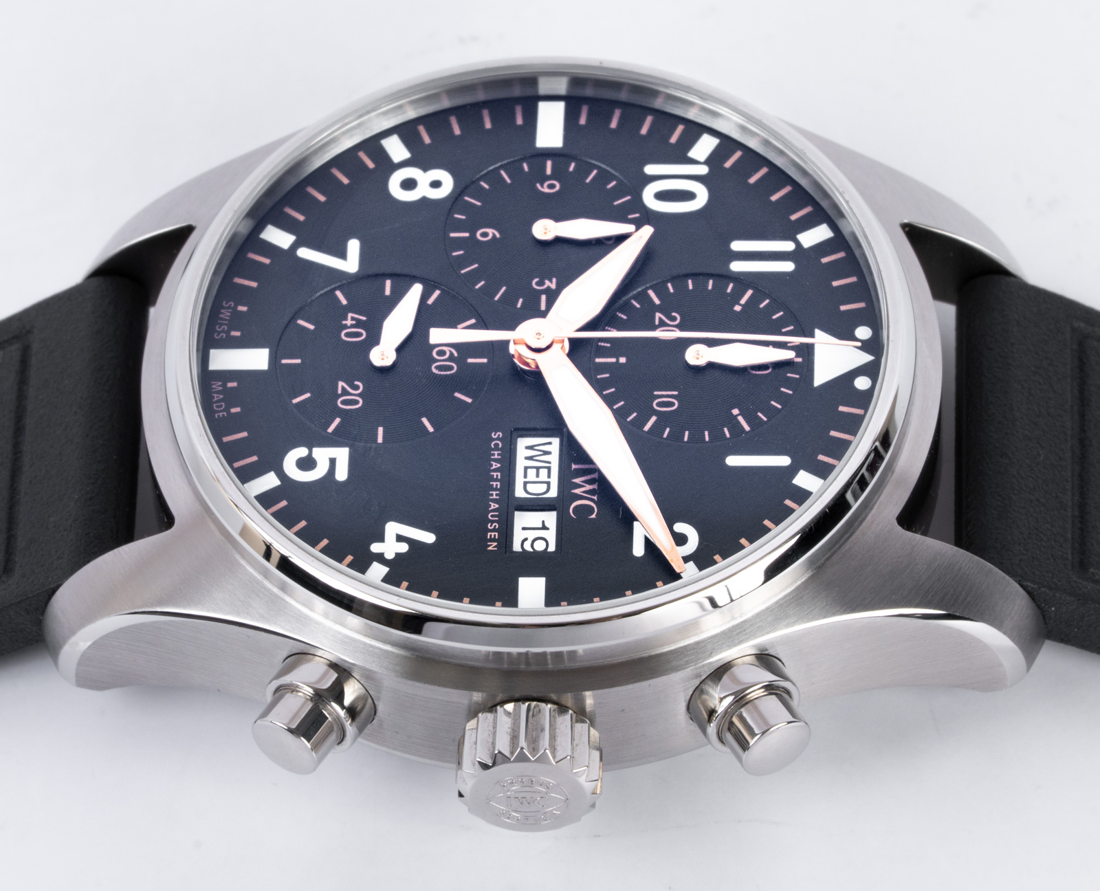 apx IWC Pilot Chronograph 41 APXGP IW388116 - 2025 Black Dial, Steel