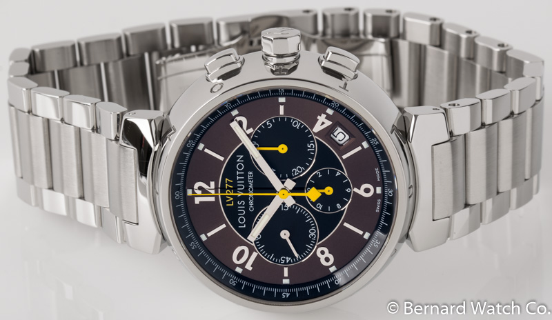 Louis Vuitton Tambour Chronograph LV277 for $3,750 for sale from a Seller  on Chrono24