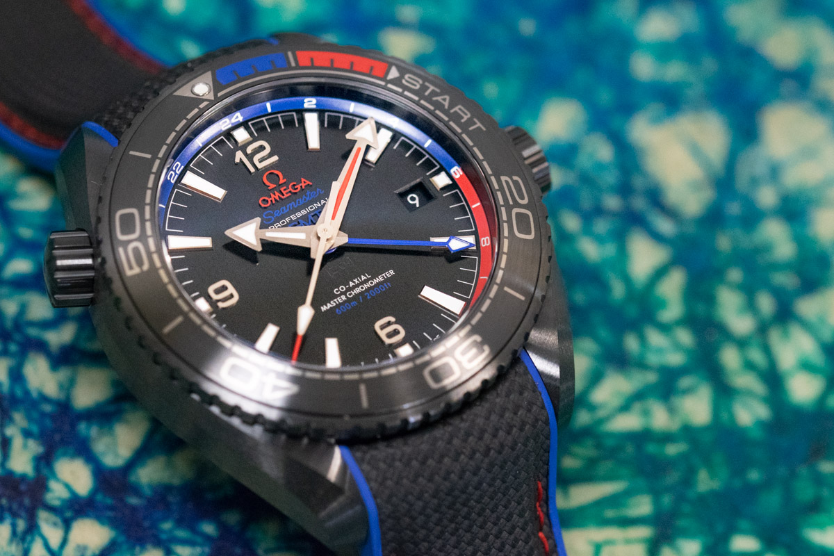 OMEGA Seamaster Planet Ocean Deep Black ETNZ