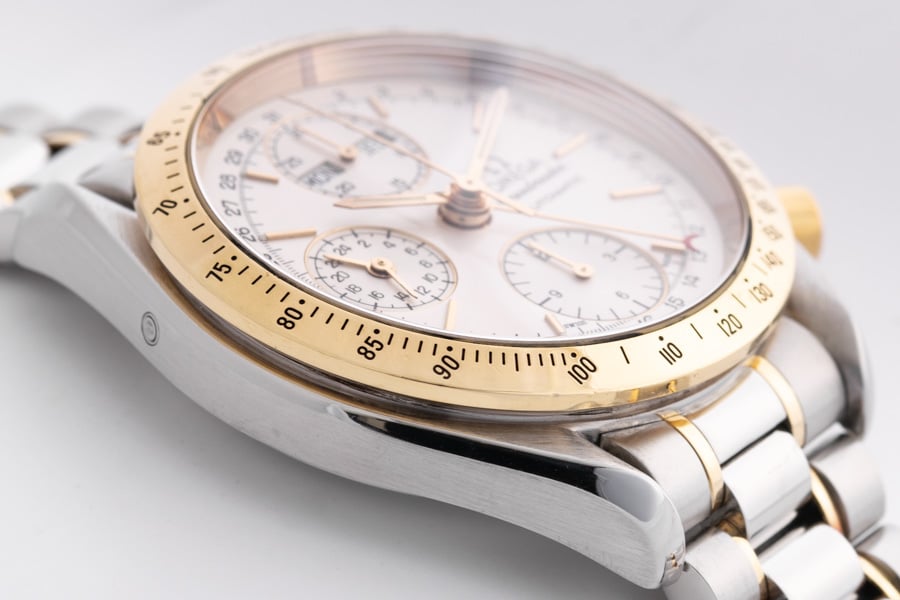 Omega - Speedmaster Day-Date : DA175.0054 : SOLD OUT : silver dial