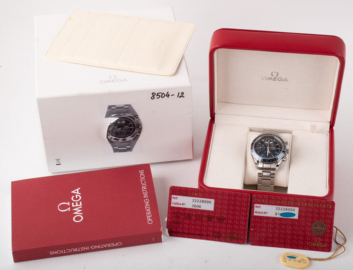 Omega - Speedmaster Day-Date : 3222.80 : SOLD OUT : blue