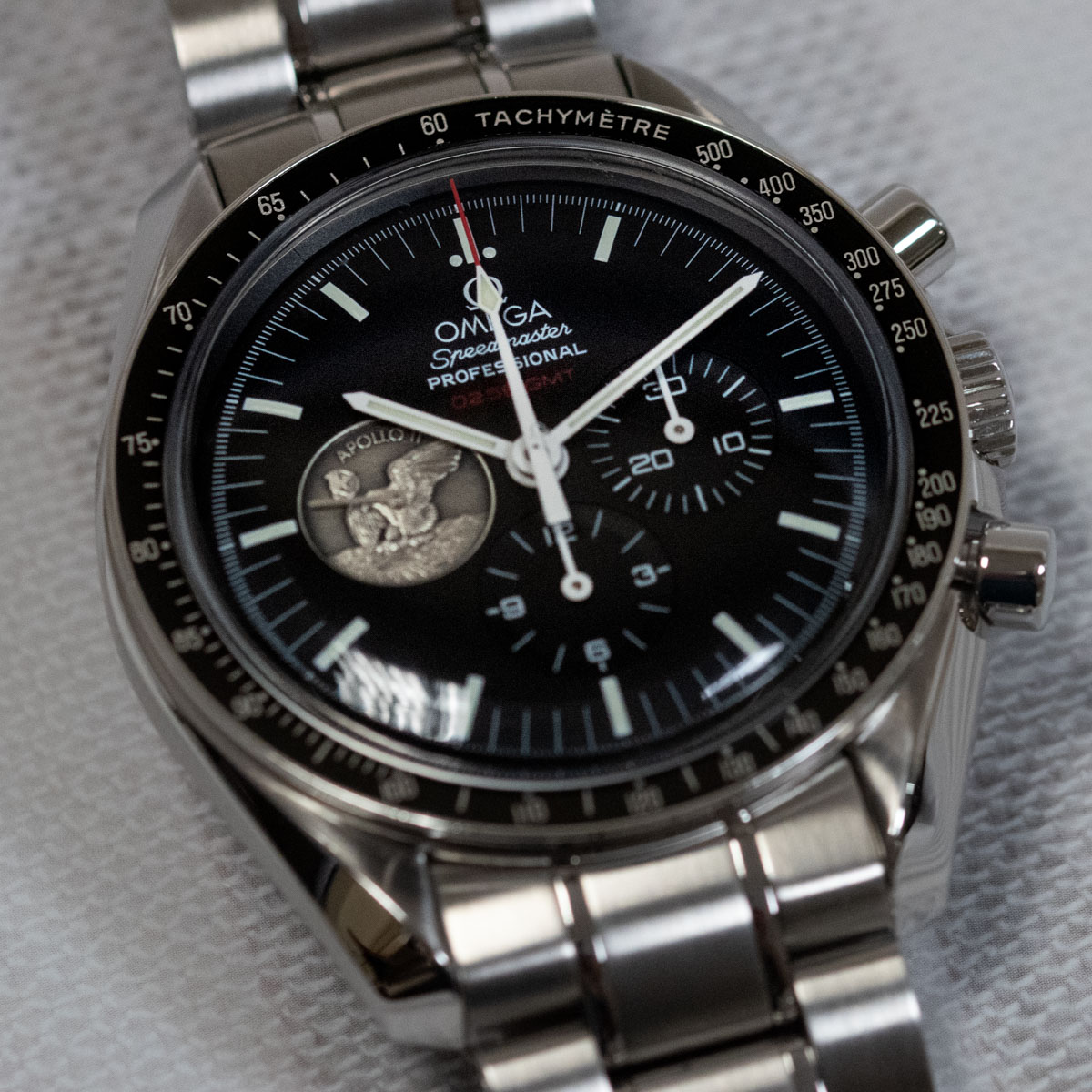 Omega speedmaster apollo discount 11 40th anniversary