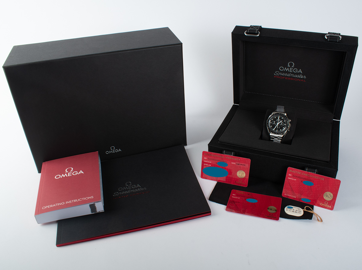 Omega Speedmaster Moonwatch Professional Co Axial Master Chronometer 310.30.42.50.01.001 New