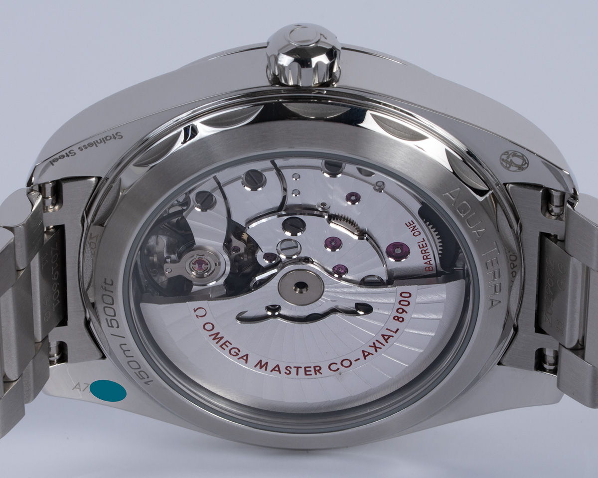 OMEGAIA Omega Seamaster Aqua Terra Gradient Turquoise Dial Steel