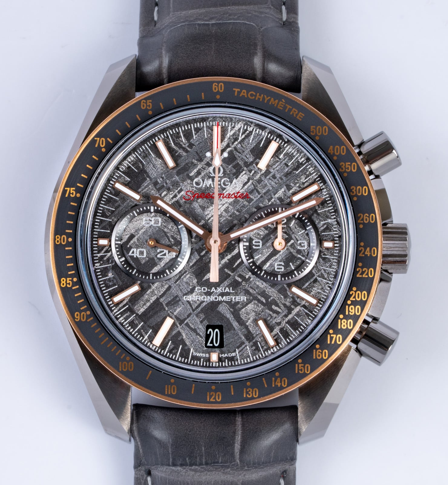 Omega Speedmaster Grey Side of the Moon Meteorite : 311.63.44.51