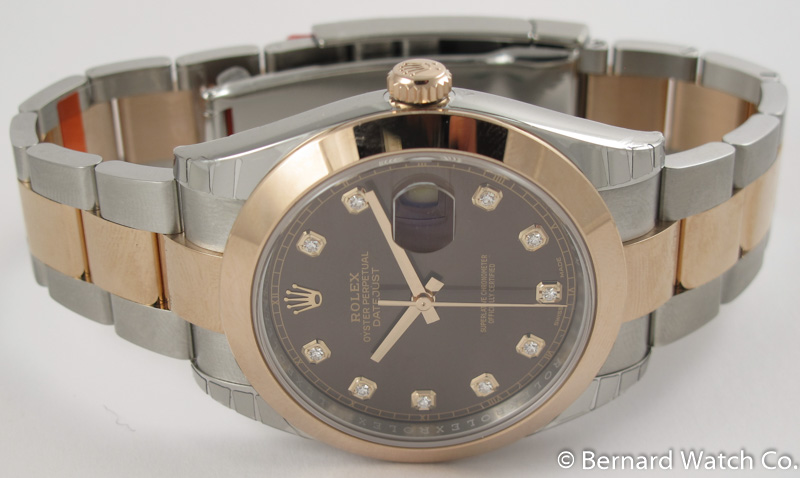 rolex datejust 36 chocolate dial