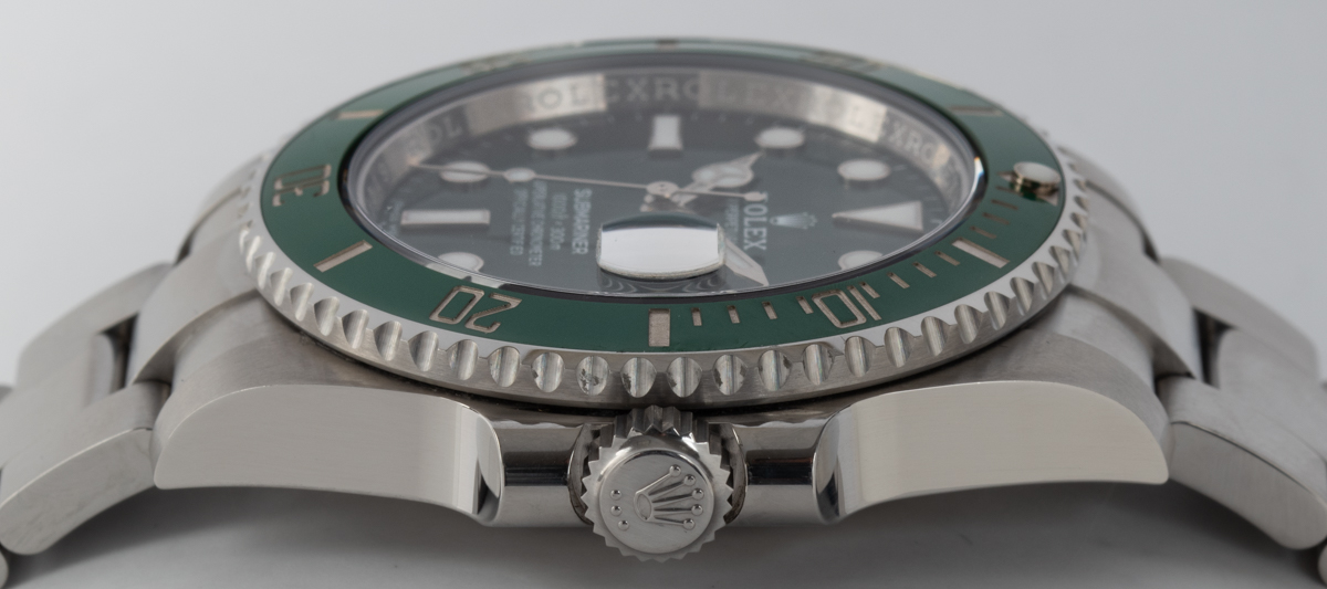 2019 Pre-Owned 99% NEW Rolex Submariner Green Ceramic HULK 116610LV (Full  Set) - The Vintage