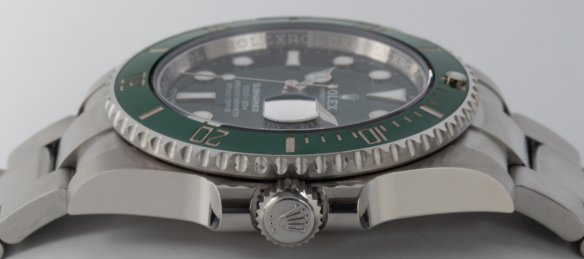 2019 Pre-Owned 99% NEW Rolex Submariner Green Ceramic HULK