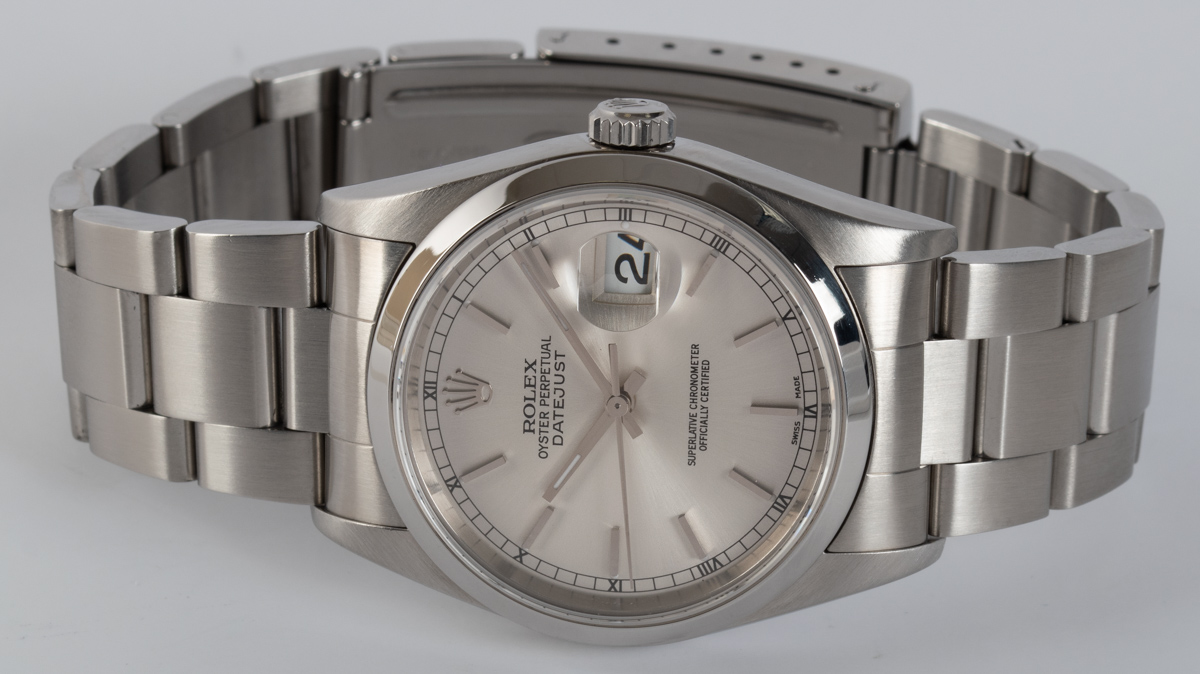 Rolex - Datejust 36 : 16200 : SOLD OUT : silver dial on