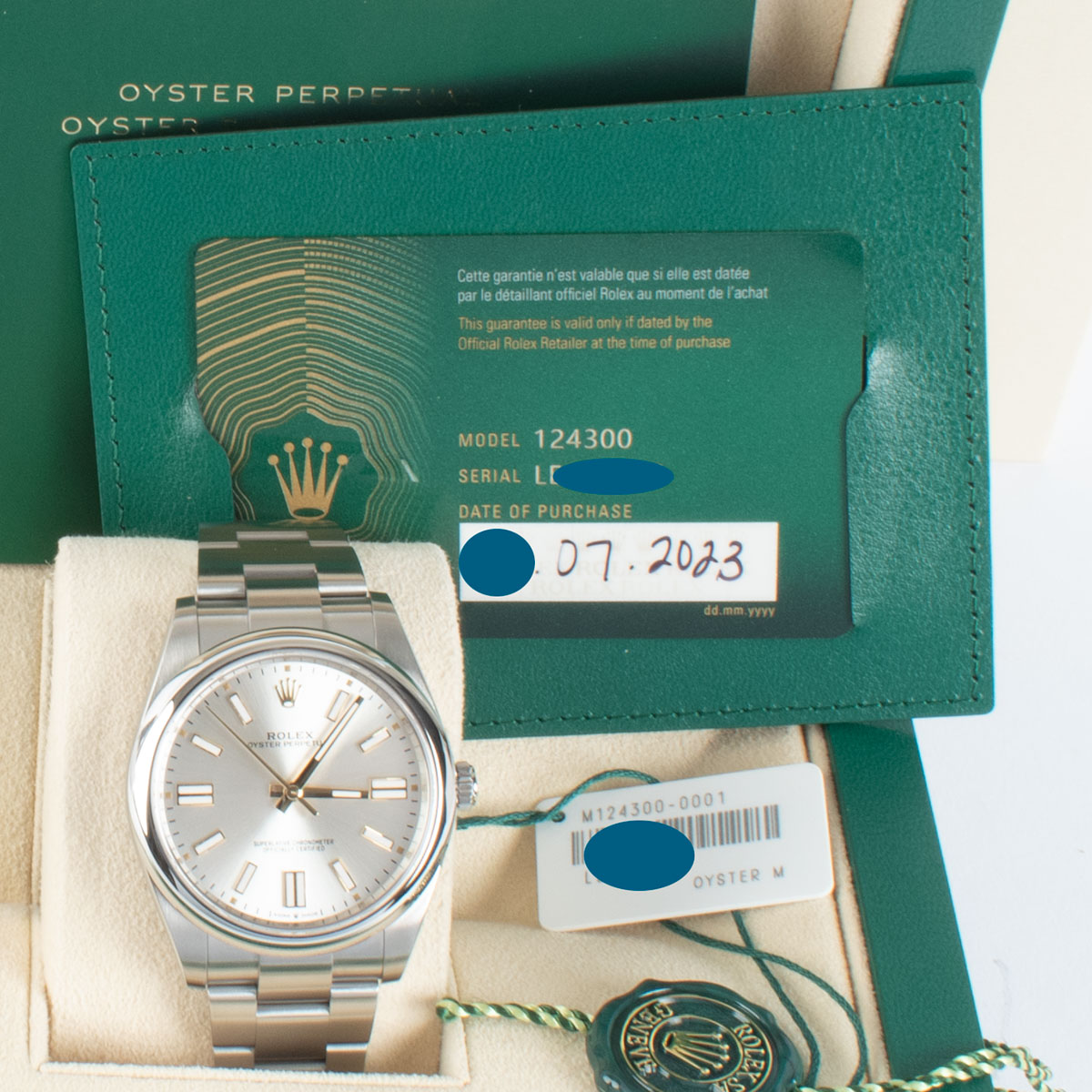 Rolex Oyster Perpetual 41 : m124300-0001