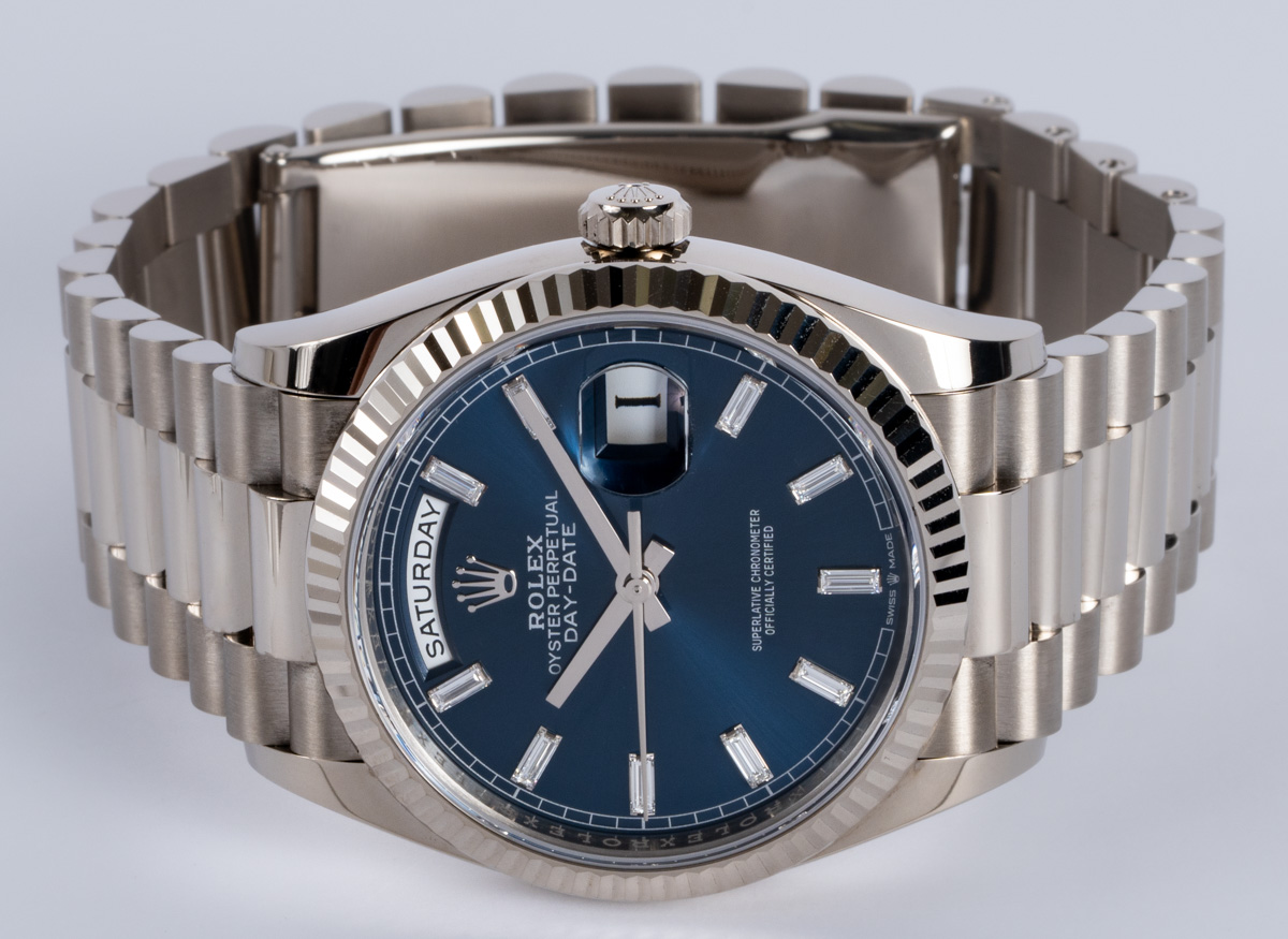 bpm presidentです。 Pre-Owned* Rolex White Gold Day-Date 36 Watch - Diamond
