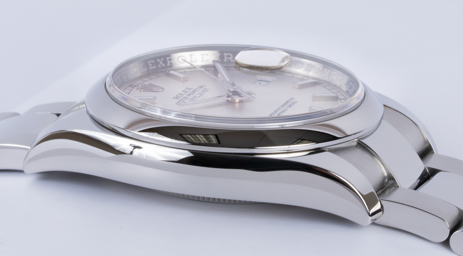 Rolex Datejust 36 : 116200 silver dial on Oyster Bracelet