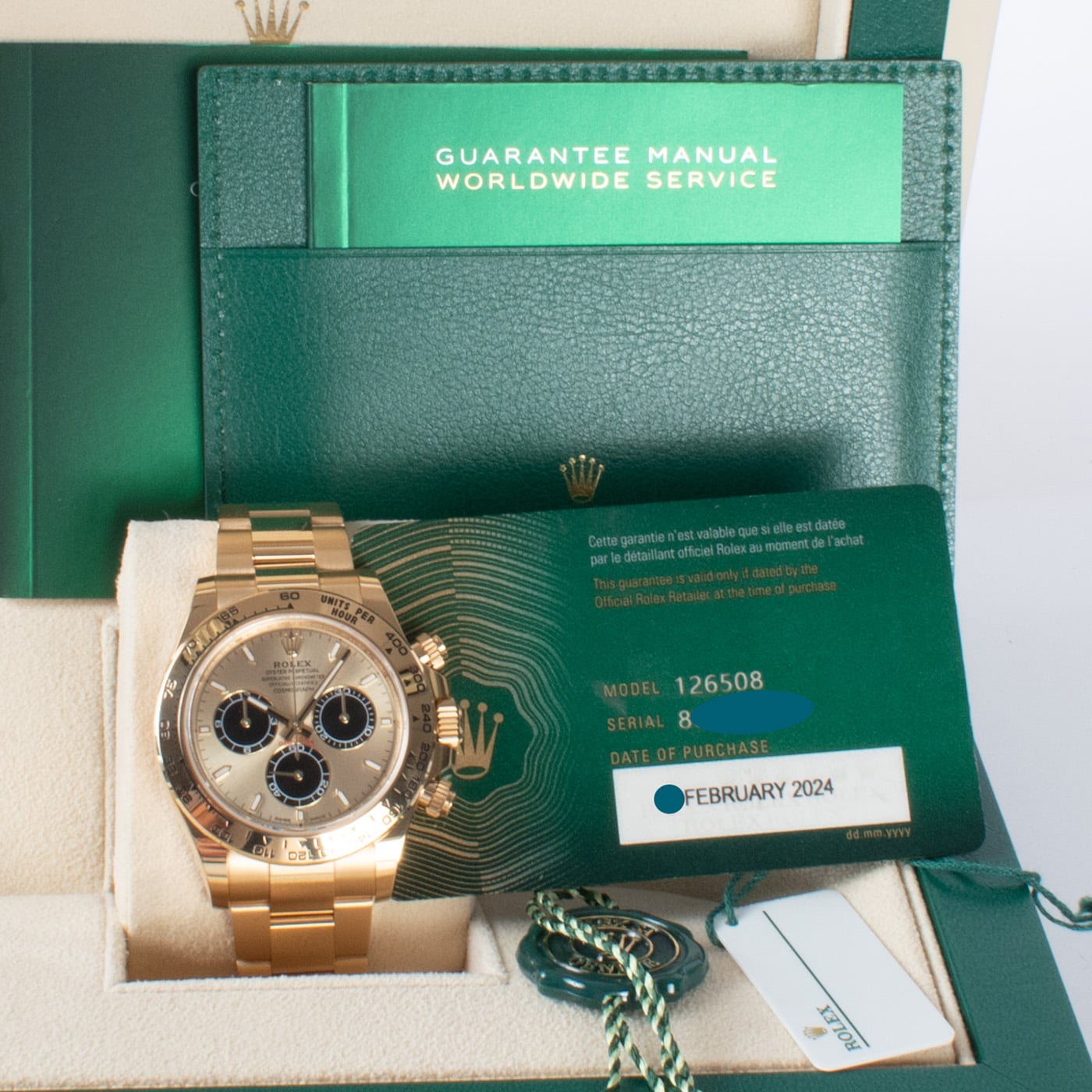 Rolex Cosmograph Daytona 'Pikachu' / 'YML' : 126508-0006