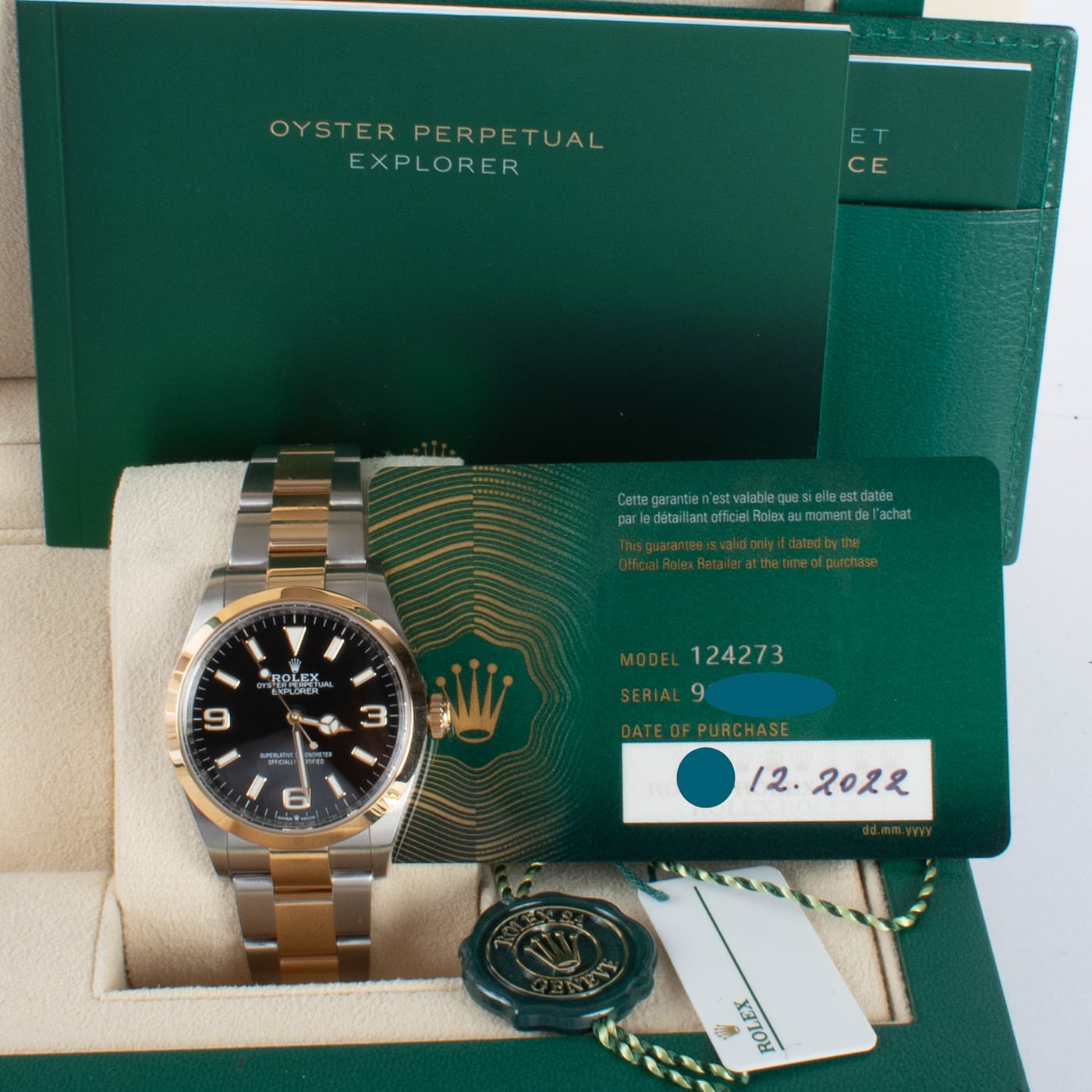 Rolex Explorer 36 : m124273-0001