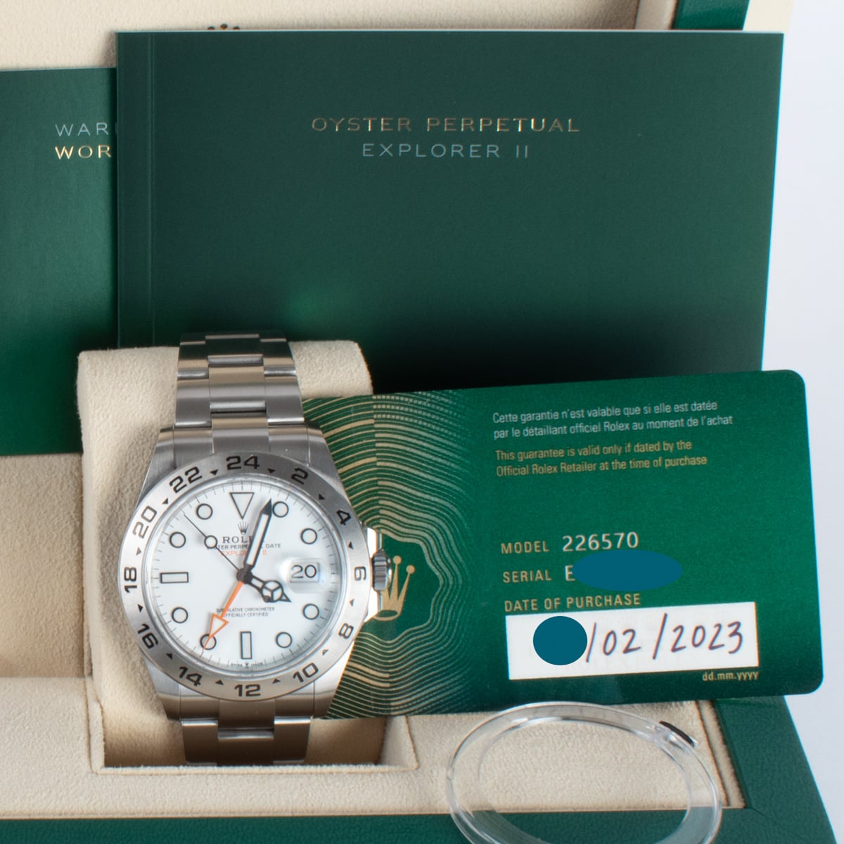 Rolex Explorer II 'Polar' : 226570