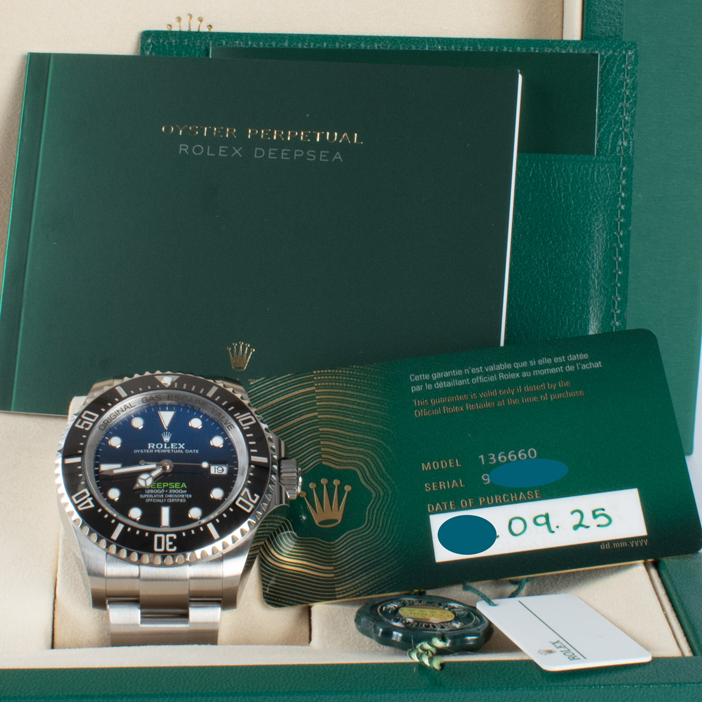 Rolex Sea-Dweller Deepsea 'James Cameron' 136660-0005 - 2025 D