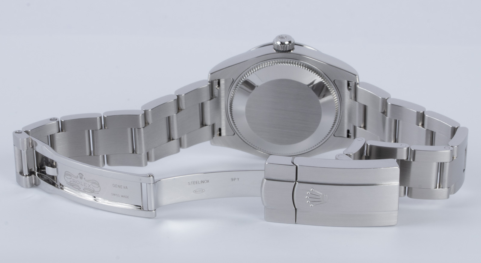 Rolex Oyster Perpetual Midsize 31MM 177200 - 2019 Blue Dial, Steel ...