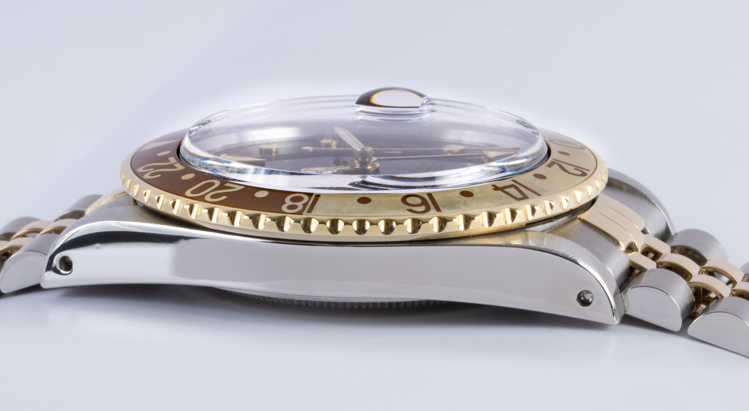 Rolex GMT-Master 'Root Beer' 16753 - 1983 Brown 'Nipple' Dial, 18k