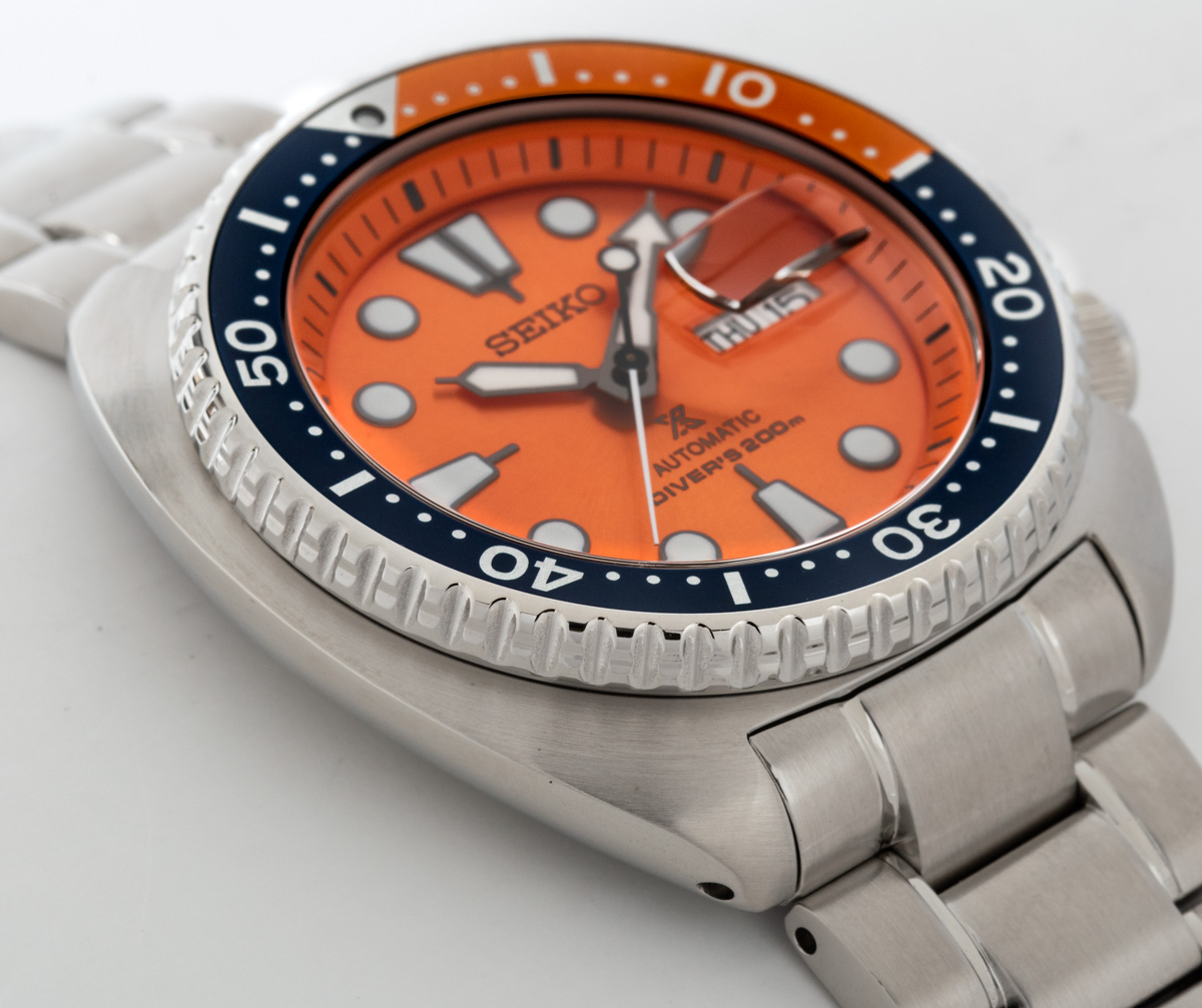Seiko orange deals turtle