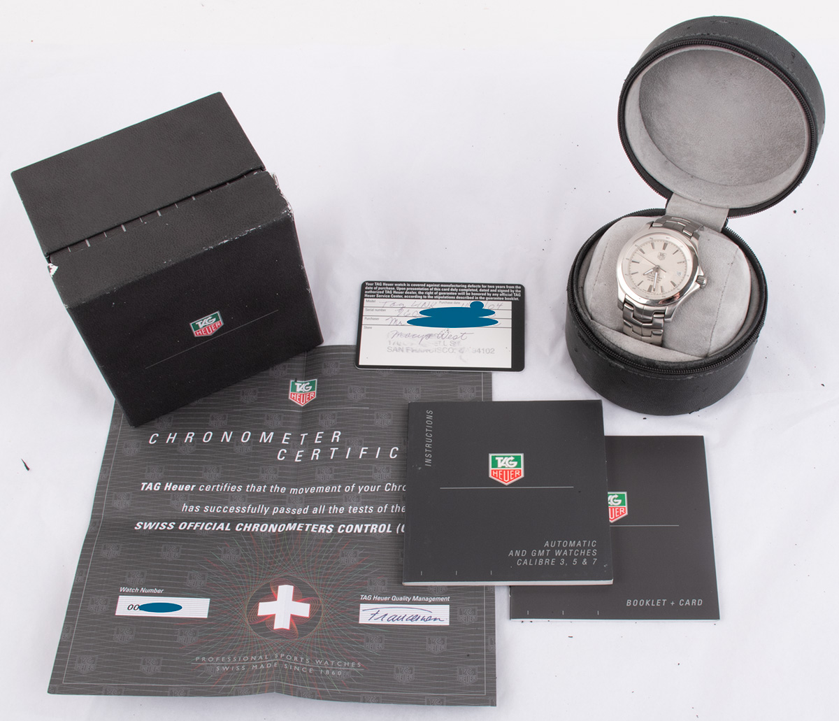 TAG Heuer - Link Chronometer 39 MM : WJF5111.BA0570 : SOLD