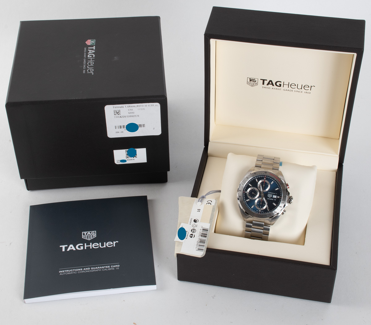 TAG Heuer - Formula 1 Calibre 16 : CAZ2015 : SOLD OUT : blue / silver dial