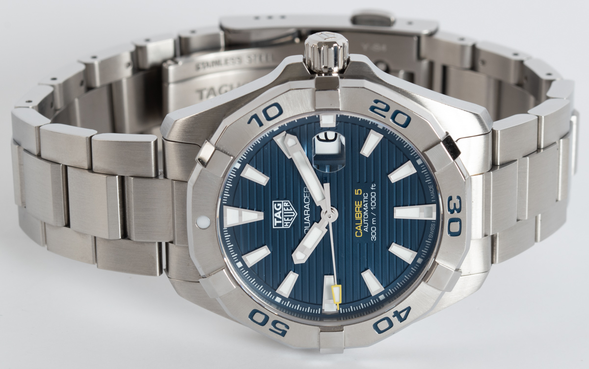 TAG Heuer WBD1110.BA0928 : Aquaracer Quartz 300M 41 Stainless Steel
