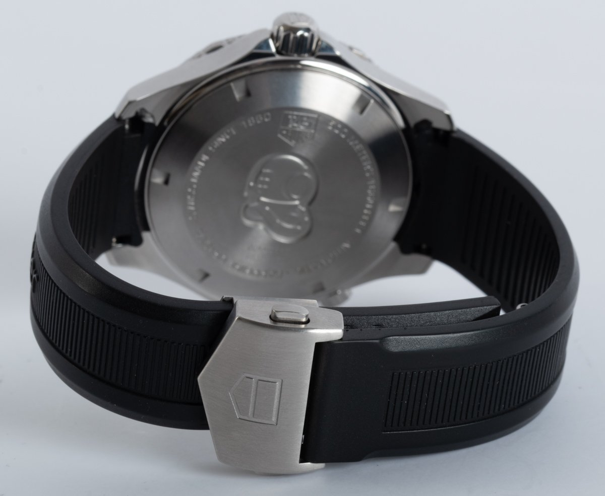 Tag heuer aquaracer rubber black ft6027 deals