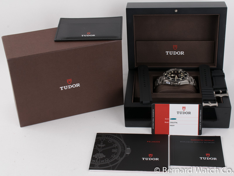 Tudor - Pelagos LHD : 25610TNL : SOLD OUT : black dial on titanium ...