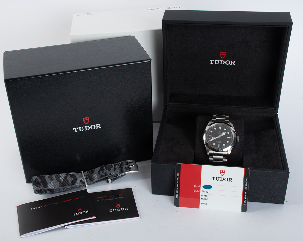 Tudor - Heritage Black Bay 41 : M79540-0001 : SOLD OUT : black dial on ...