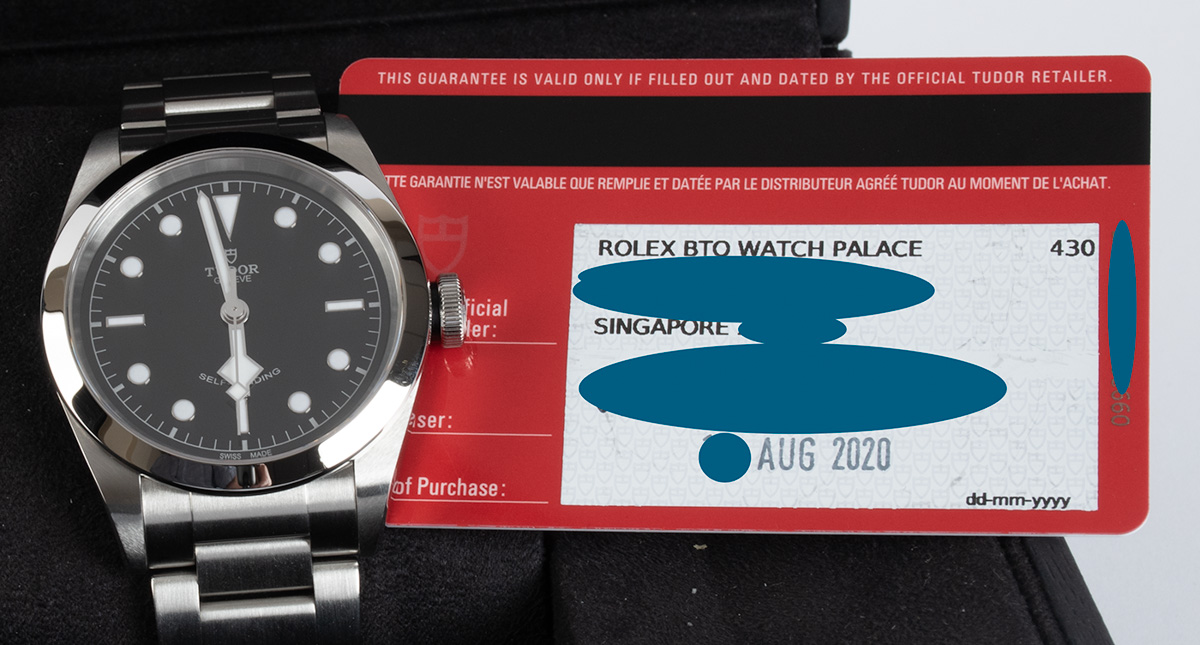 Tudor black bay outlet 41 airasia