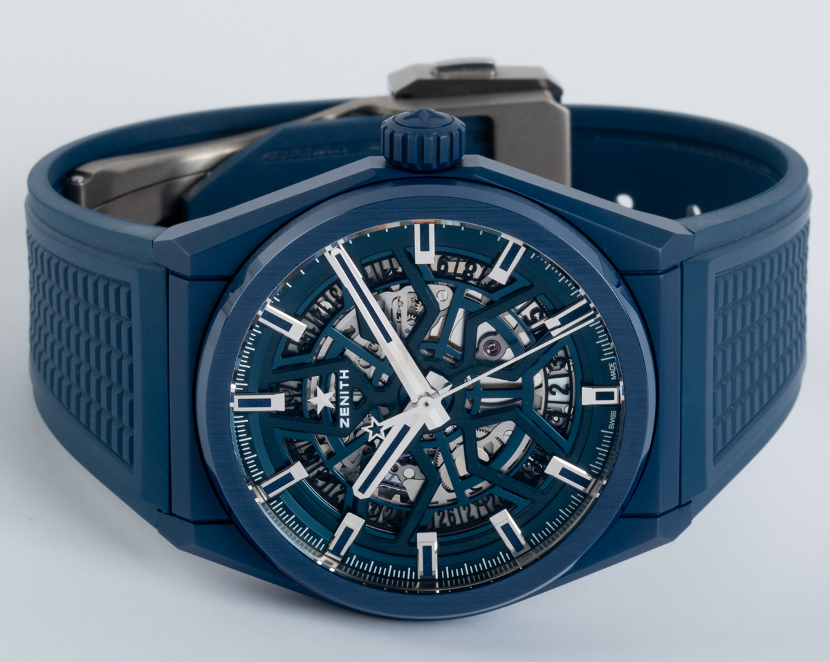 Zenith Defy Classic Blue Ceramix Skeleton 49.9003.670 51.R793