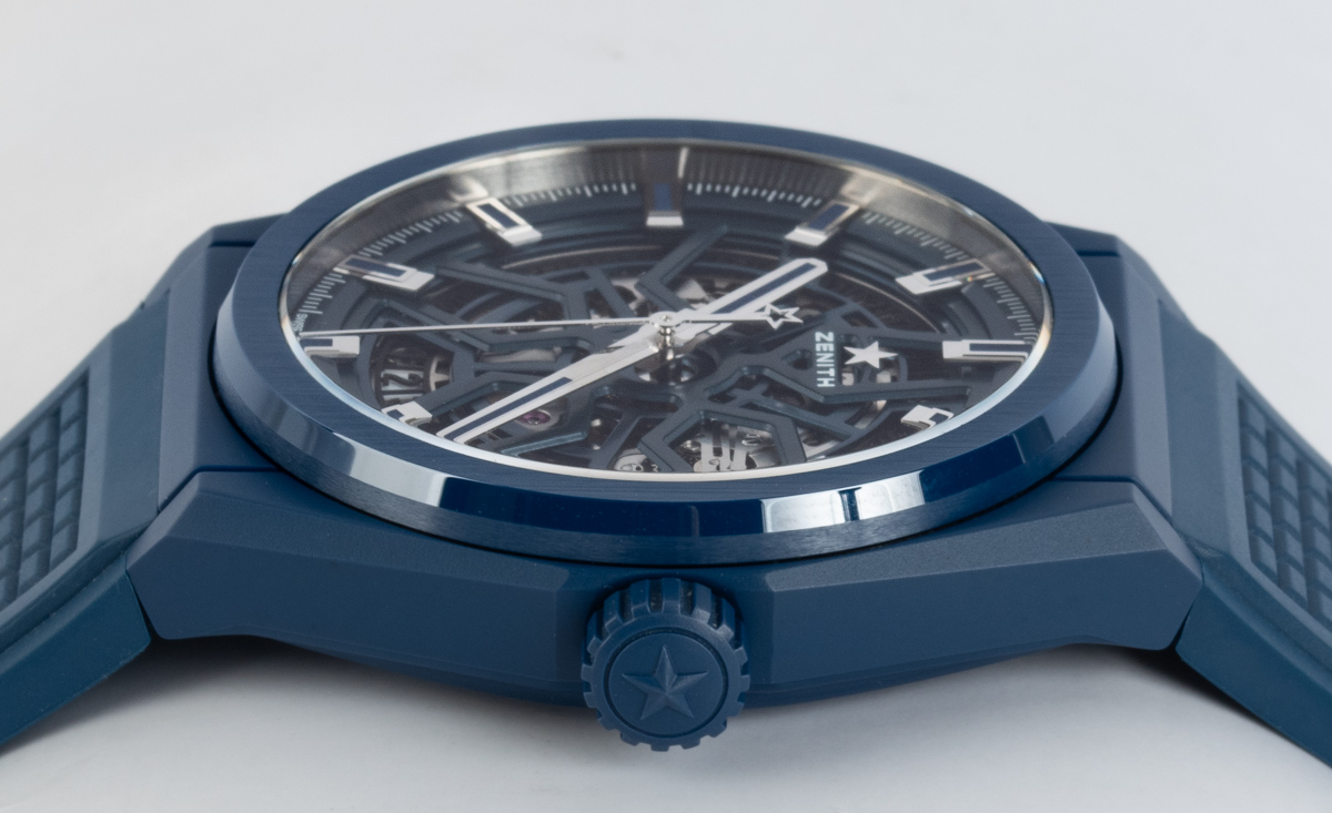 Zenith Defy Classic Skeleton Blue Ceramic 41mm 49.9003.670 Full