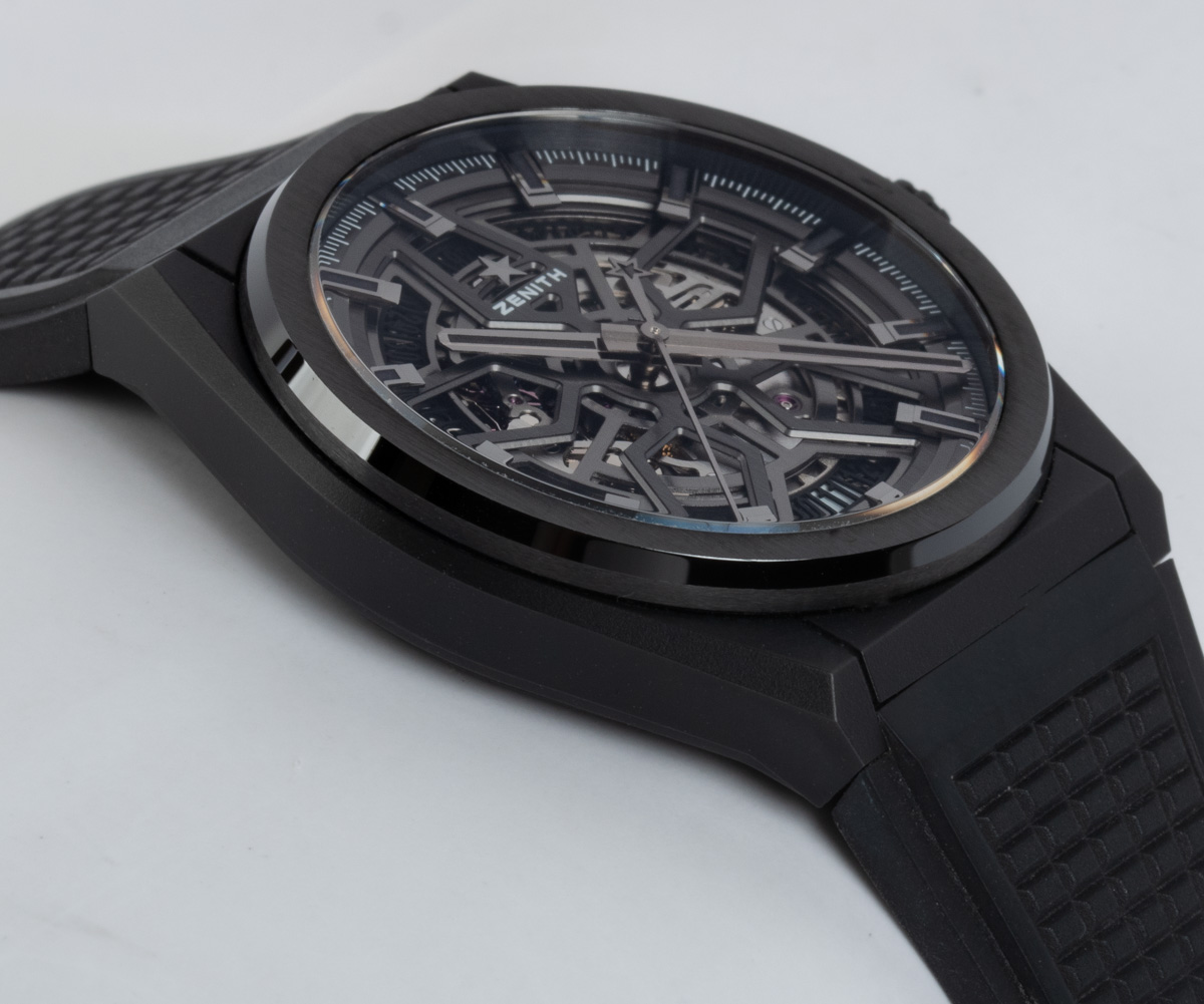 Zenith Defy Classic Ceramic Black Watch - Skeleton Dial 49.9000